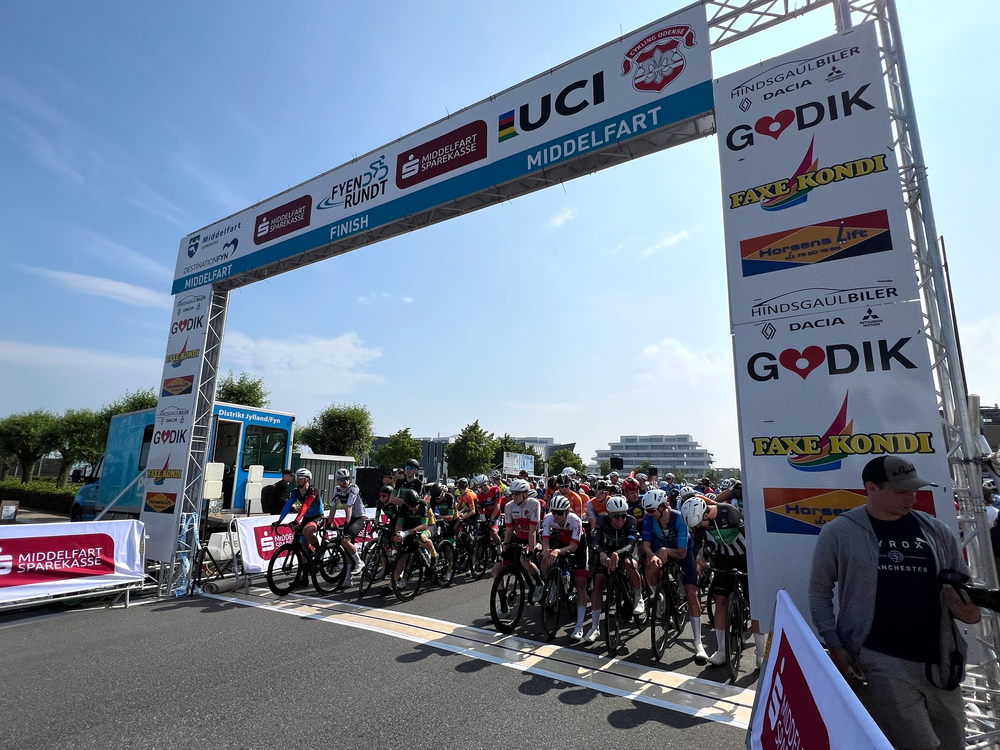 Fyen Rundt - Tour of Funen 2024 start line